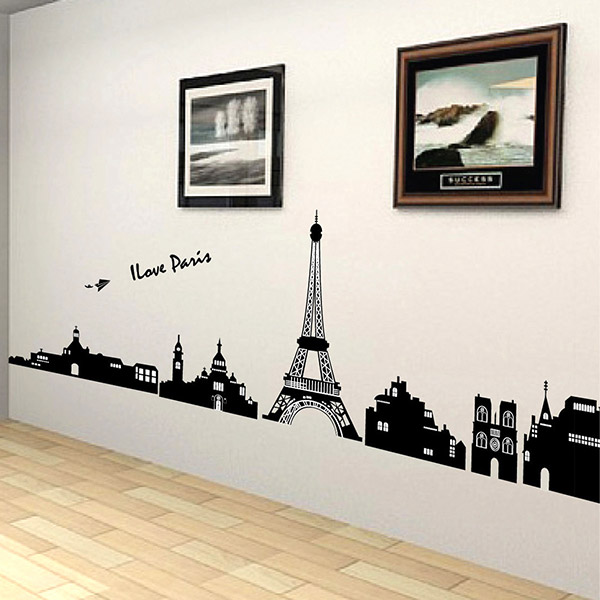 Shop I Love Paris Wall Decal Medium 50 x 70 cm Dubai, Sharjah, Abu